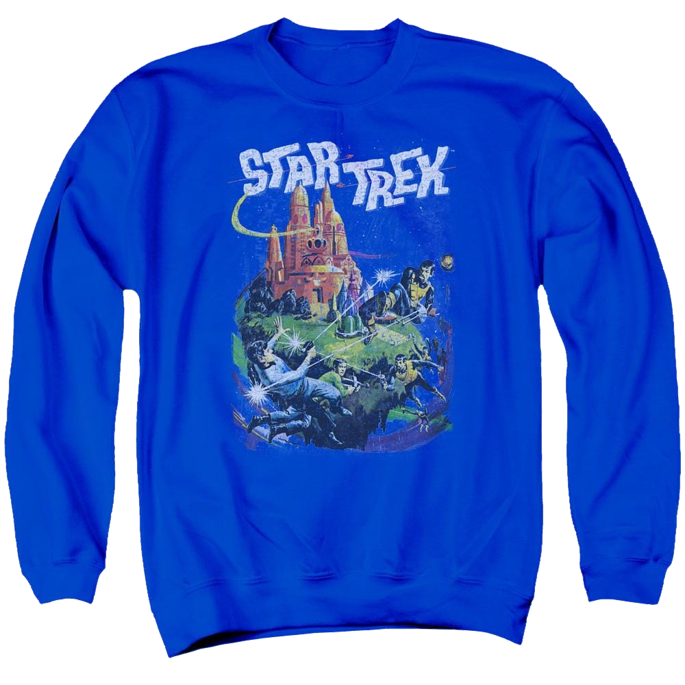 Star Trek Vulcan Battle Men's Crewneck Sweatshirt