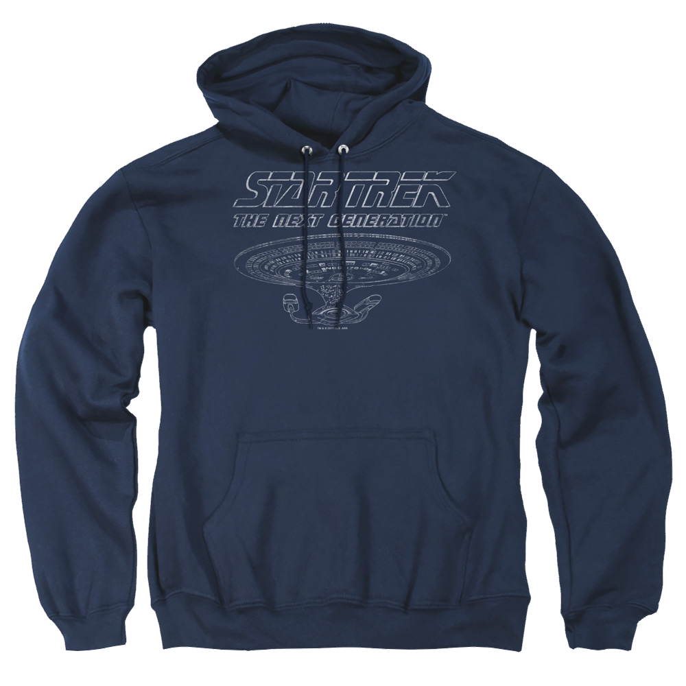 Star Trek The Next Generation Tng Enterprise - Pullover Hoodie