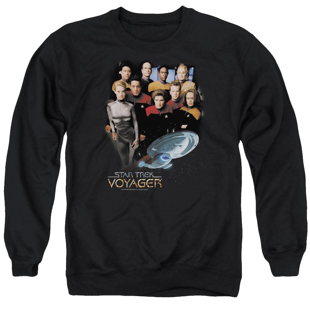 Star Trek Voyager Crew Men's Crewneck Sweatshirt