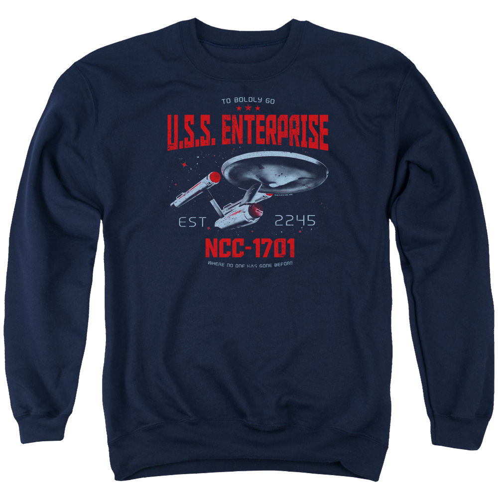 Star Trek Stardate 2245 Men's Crewneck Sweatshirt