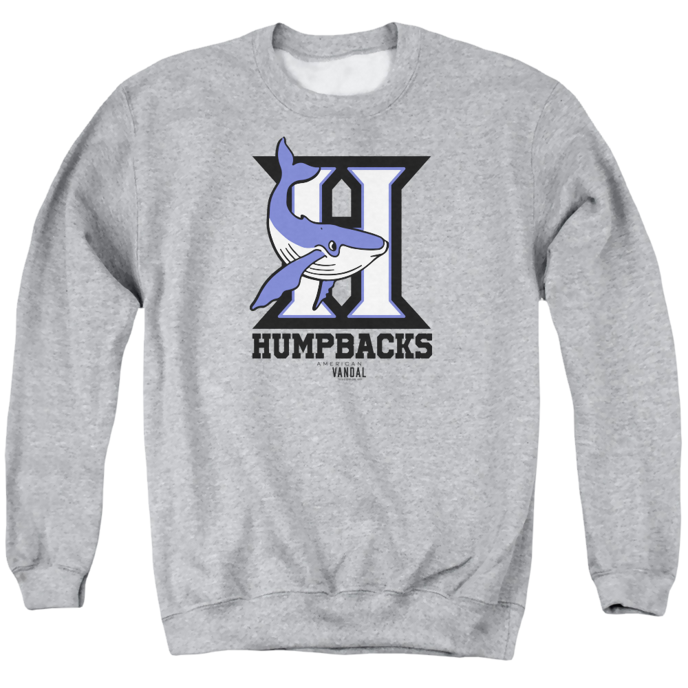 American Vandal Humpbacks - Men's Crewneck Sweatshirt