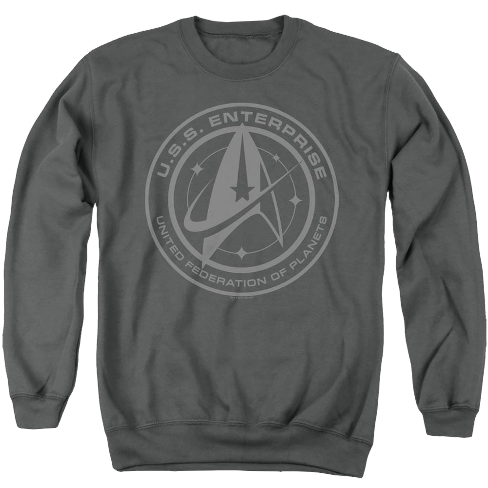 Star Trek Discovery Enterprise Crest - Men's Crewneck Sweatshirt