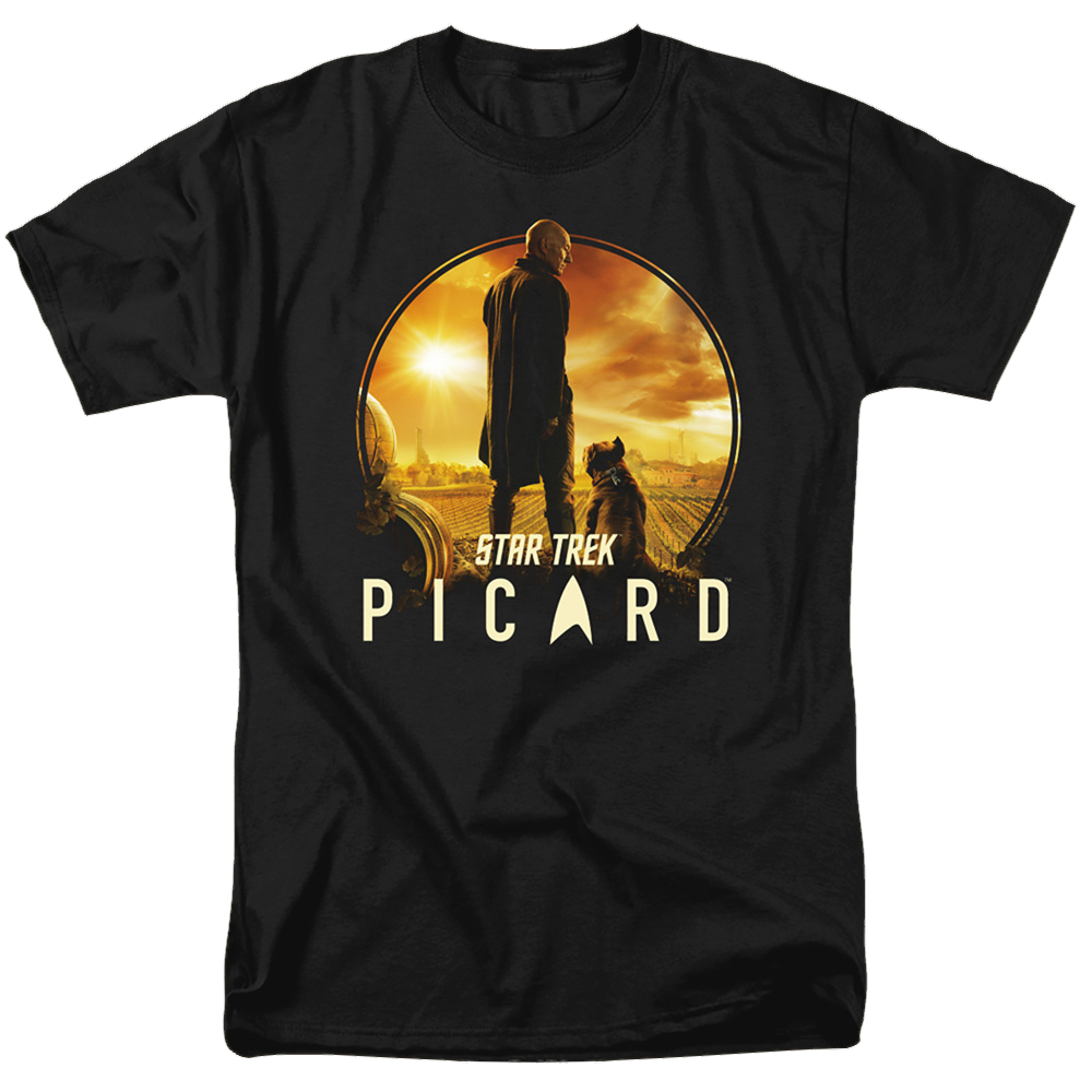 Star Trek Picard A Man And His Dog - Men's Regular Fit T-Shirt