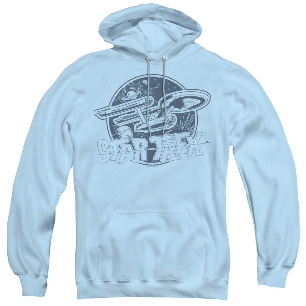 Star Trek The Original Series Retro Enterprise - Pullover Hoodie