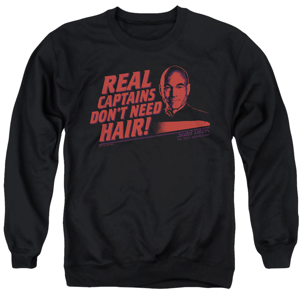 Star Trek Real Captain Men's Crewneck Sweatshirt