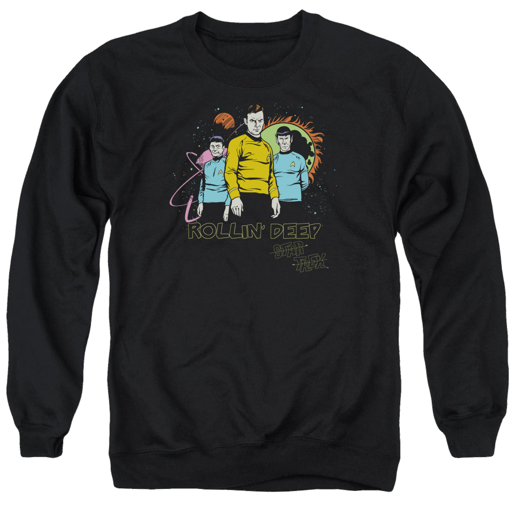 Star Trek Rollin Deep Men's Crewneck Sweatshirt