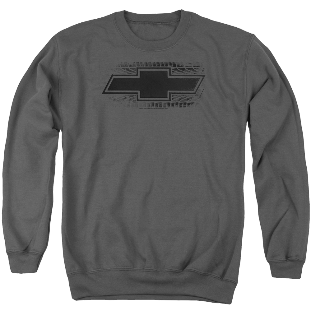 Chevrolet Bowtie Burnout - Men's Crewneck Sweatshirt