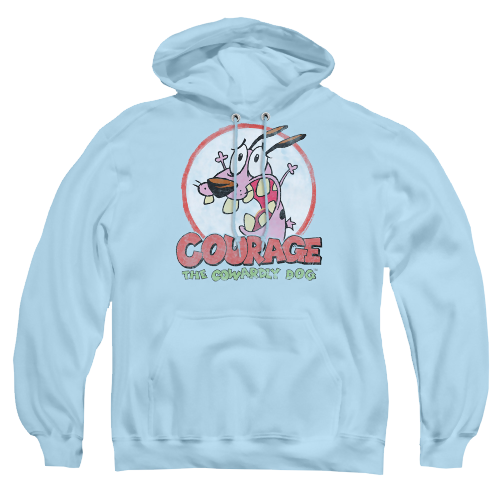 Courage the Cowardly Dog Vintage Courage - Pullover Hoodie