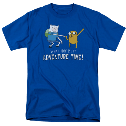 Regular Fit Hoodie - Blue/Adventure Time - Men