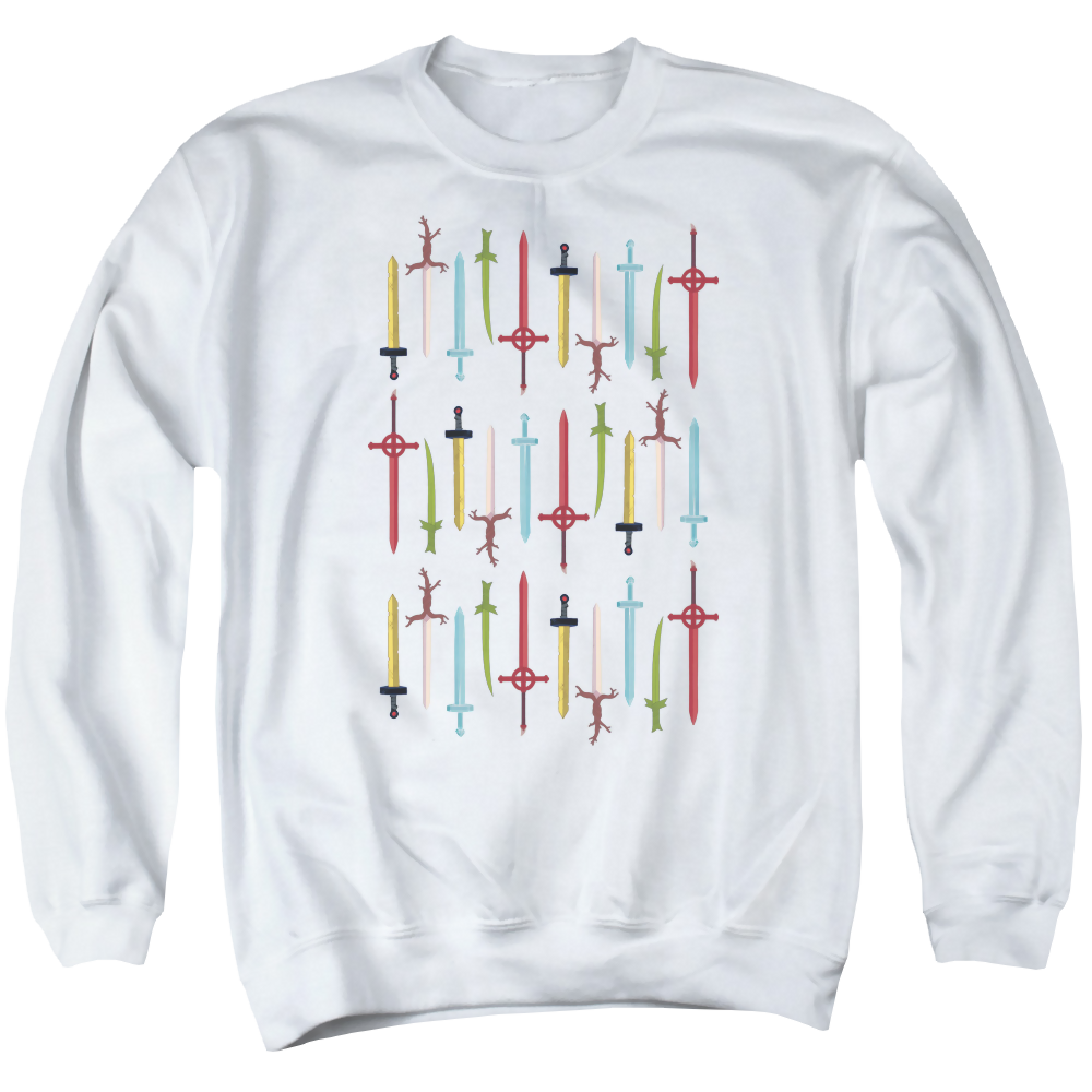 Adventure Time Swords - Men's Crewneck Sweatshirt