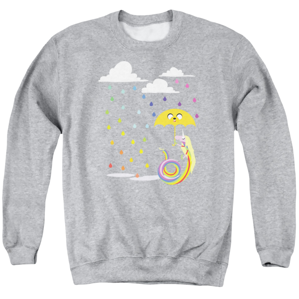 Adventure Time Lady In The Rain - Men's Crewneck Sweatshirt