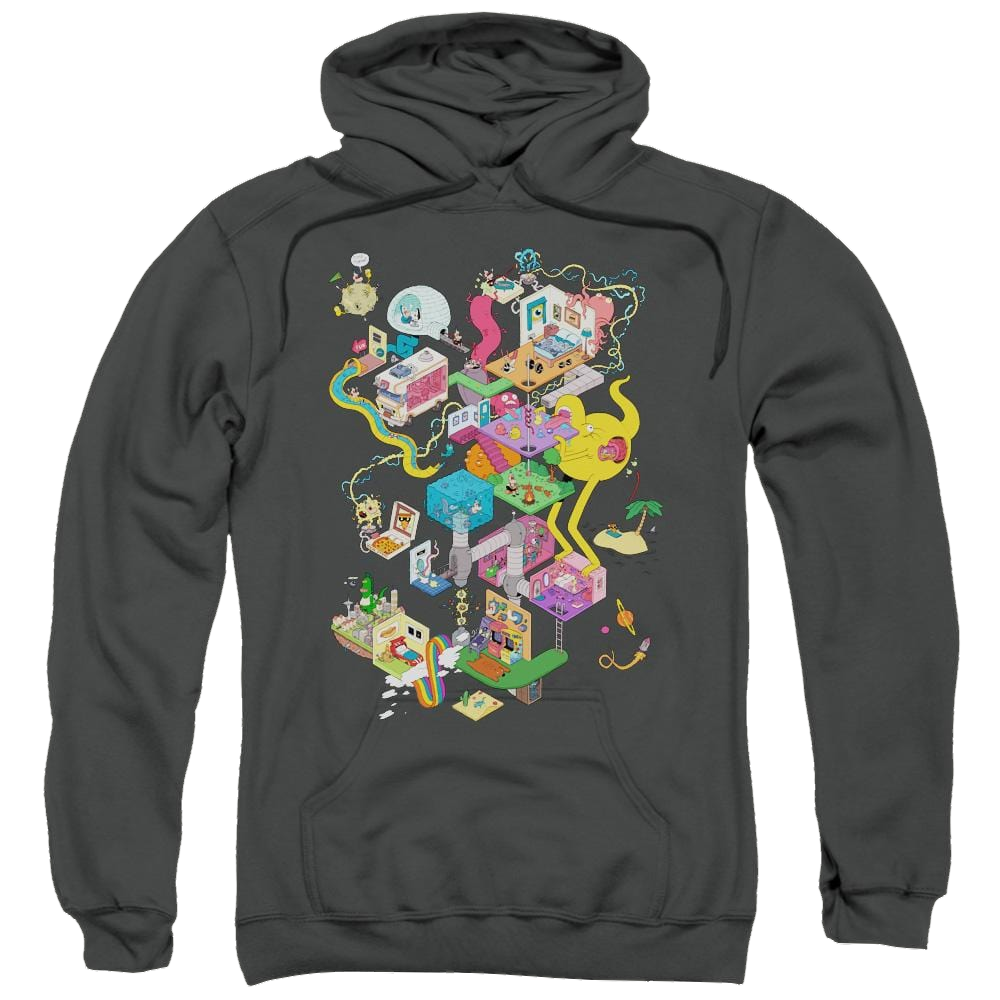 Uncle Grandpa Inside The Rv Pullover Hoodie