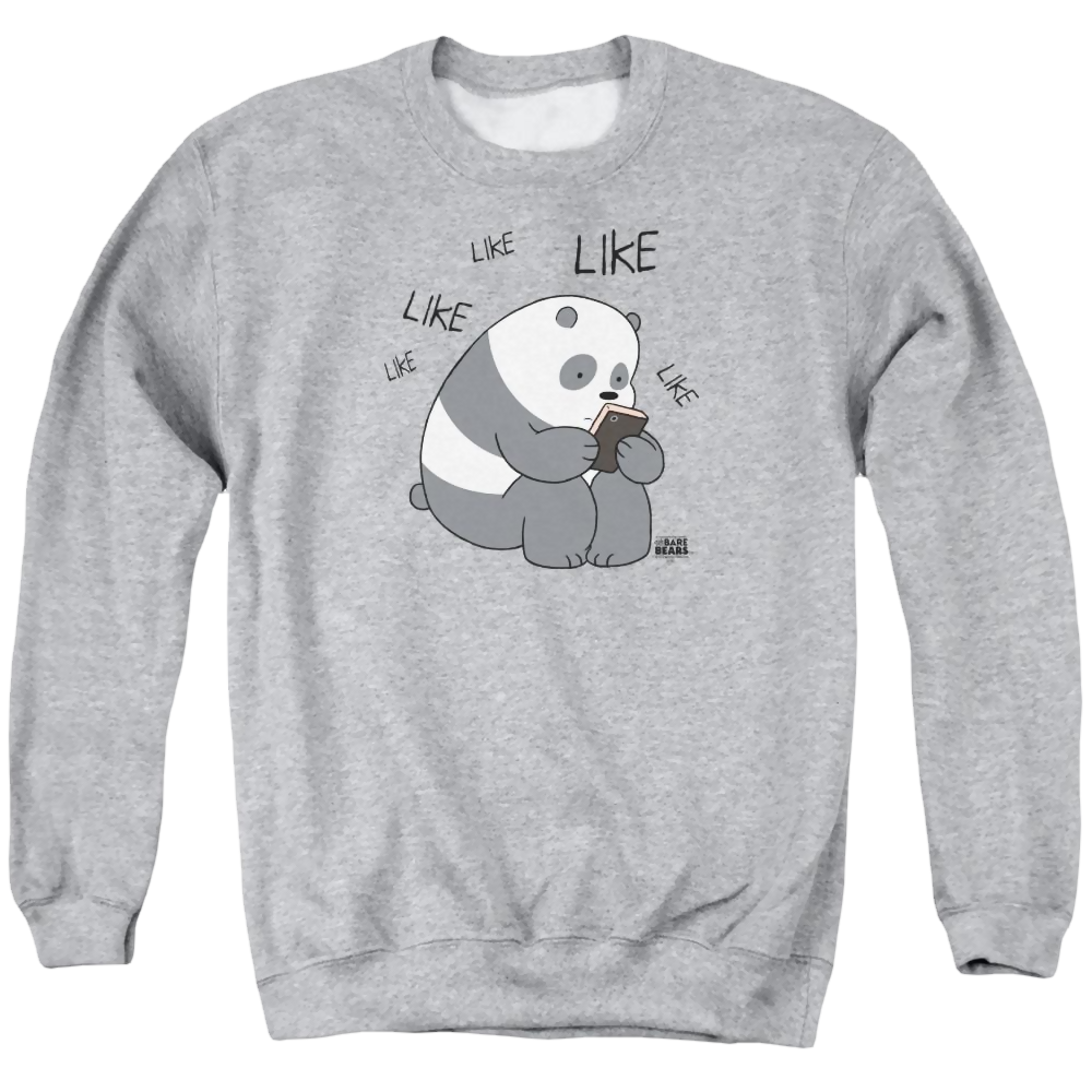 We Bare Bears Like Like Like Men's Crewneck Sweatshirt