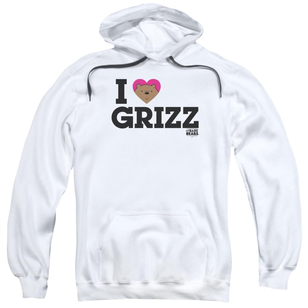 We Bare Bears Heart Grizz Pullover Hoodie