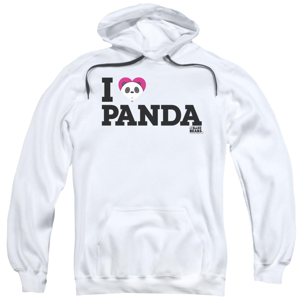 We Bare Bears Heart Panda Pullover Hoodie