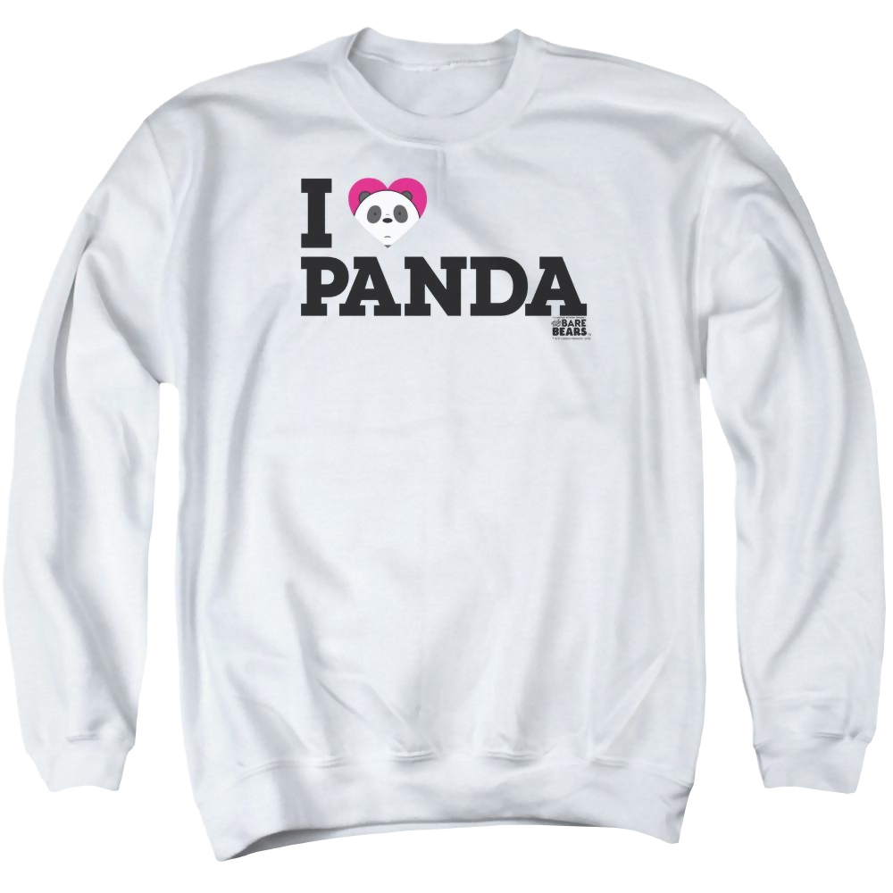 We Bare Bears Heart Panda Men's Crewneck Sweatshirt