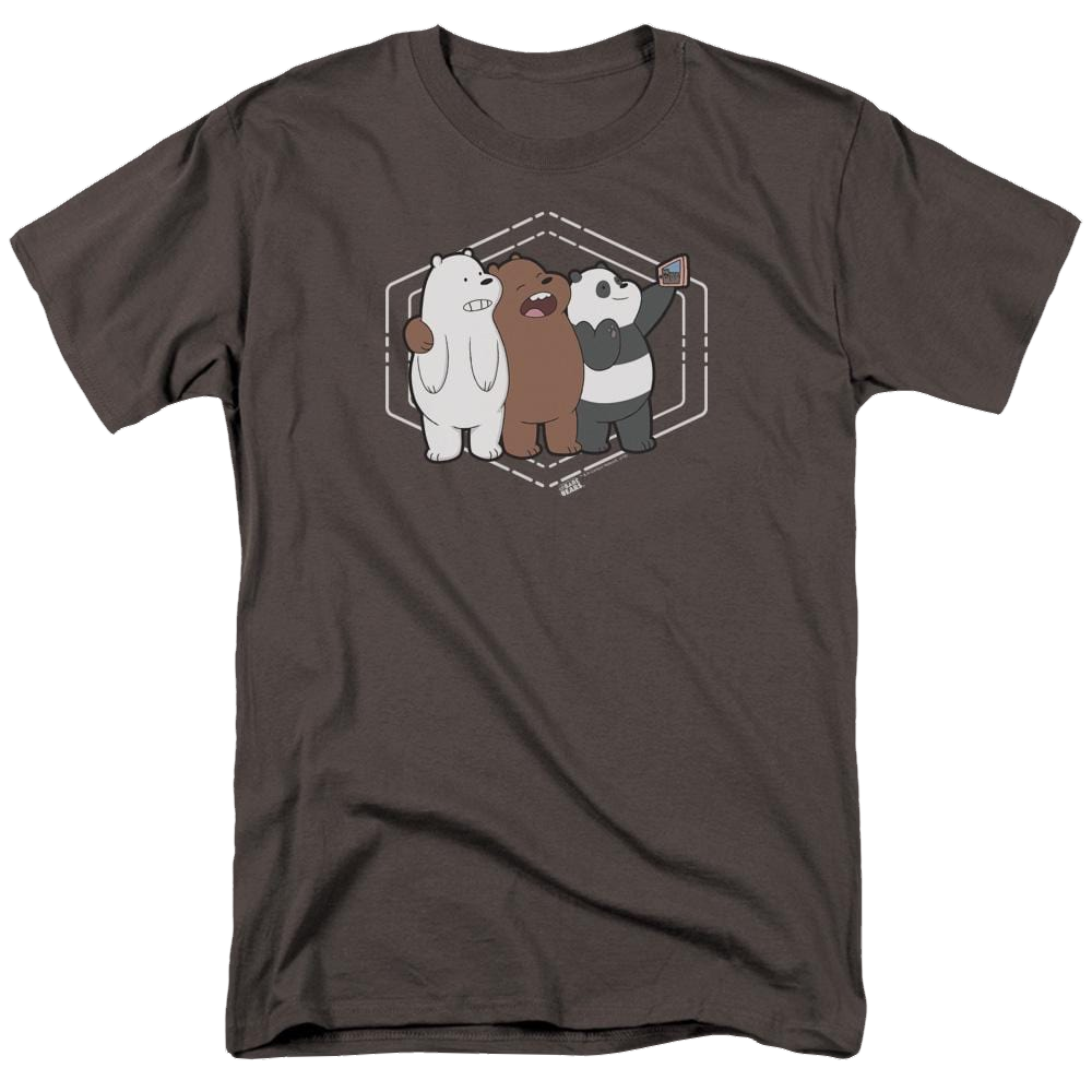 We Bare Bears Selfie Men's Regular Fit T-Shirt