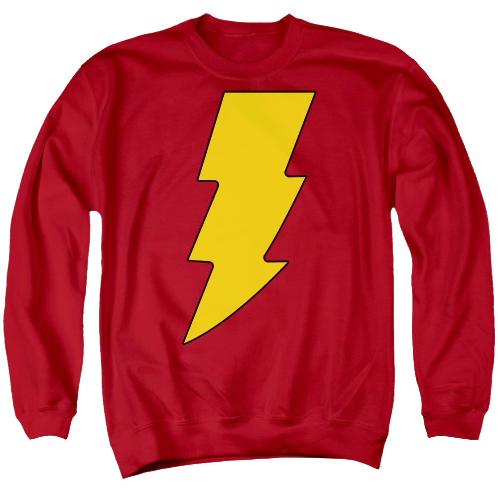 DC Comics Shazam Logo - Men's Crewneck Sweatshirt