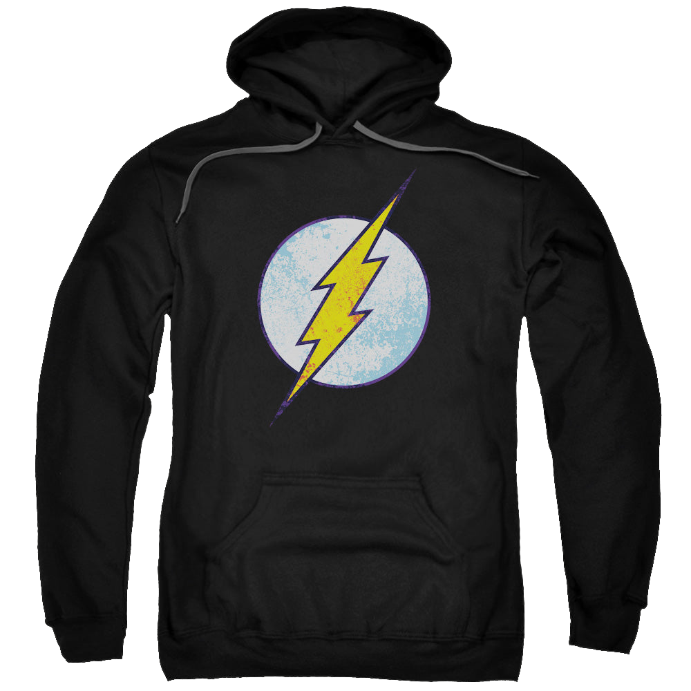 Flash, The Flash Neon Distress Logo - Pullover Hoodie