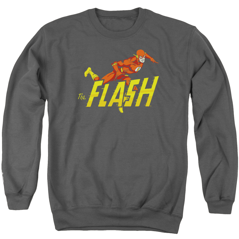 Flash, The 8 Bit Flash - Men's Crewneck Sweatshirt