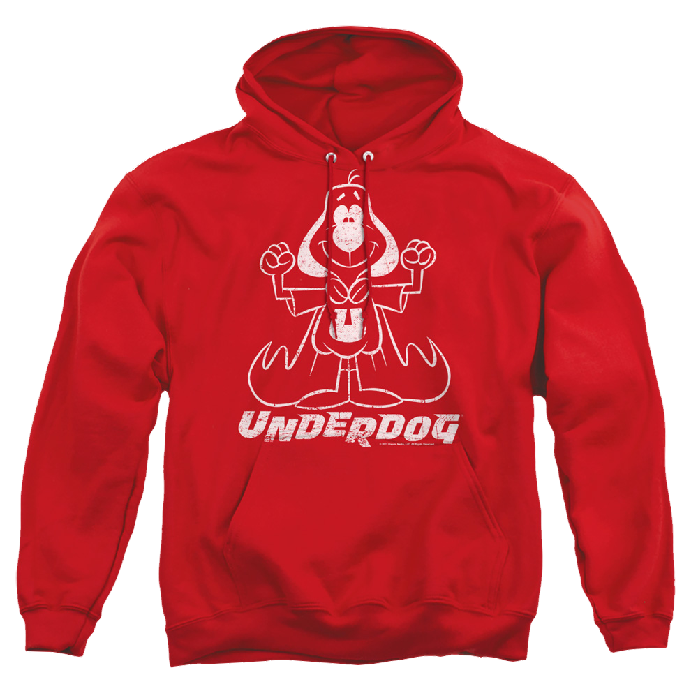 Underdog Outline Under - Pullover Hoodie