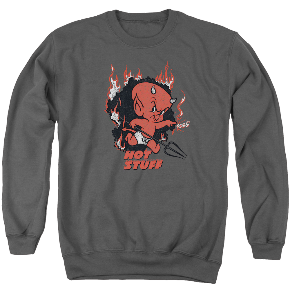 Hot Stuff Singe - Men's Crewneck Sweatshirt