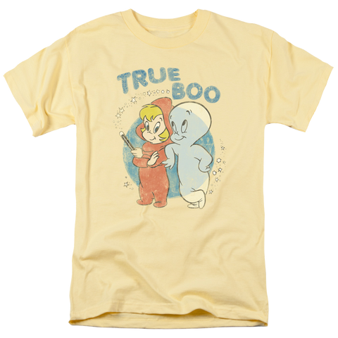 Casper the Friendly Ghost True Boo T Shirt Mens Licensed Cartoon