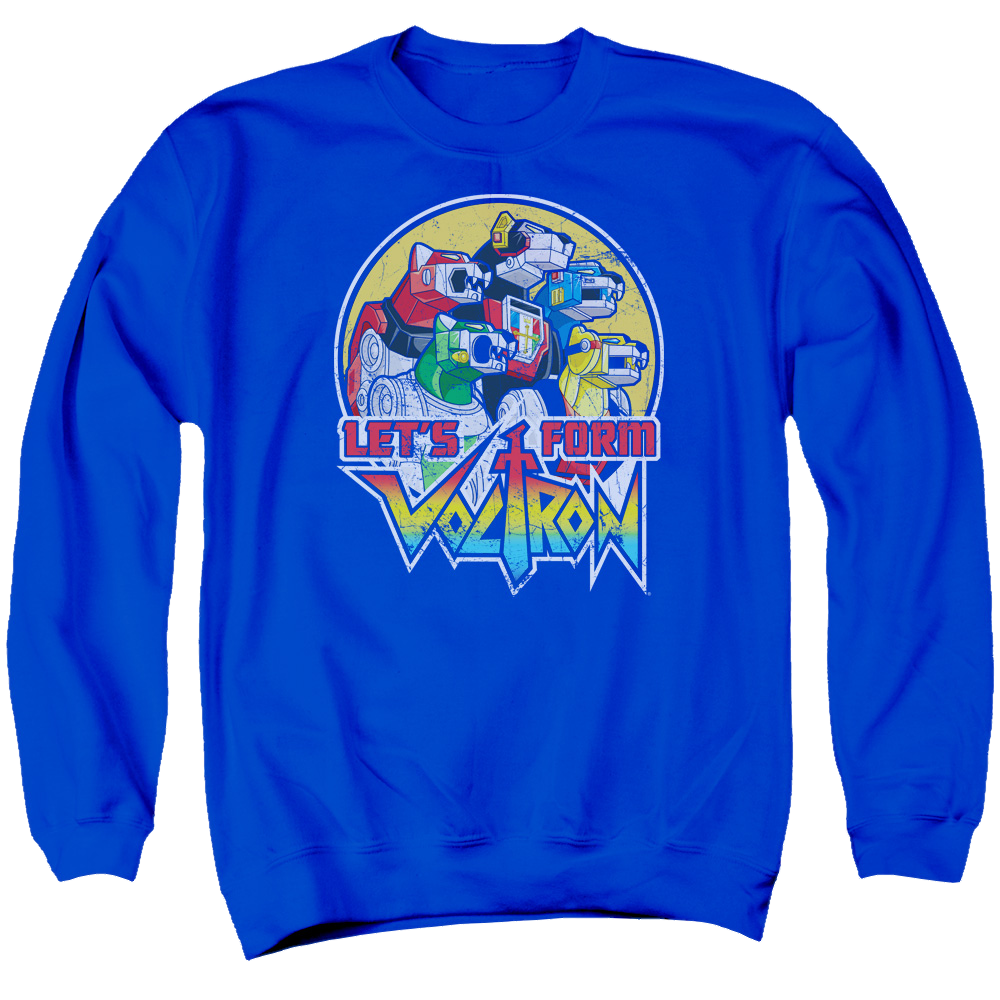 Voltron Lets Form - Men's Crewneck Sweatshirt