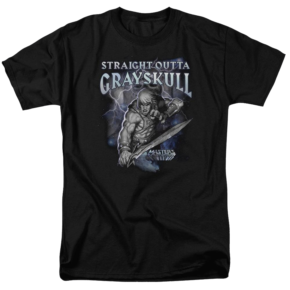 Masters of the Universe Straight Outta Grayskull Men's Regular Fit T-Shirt