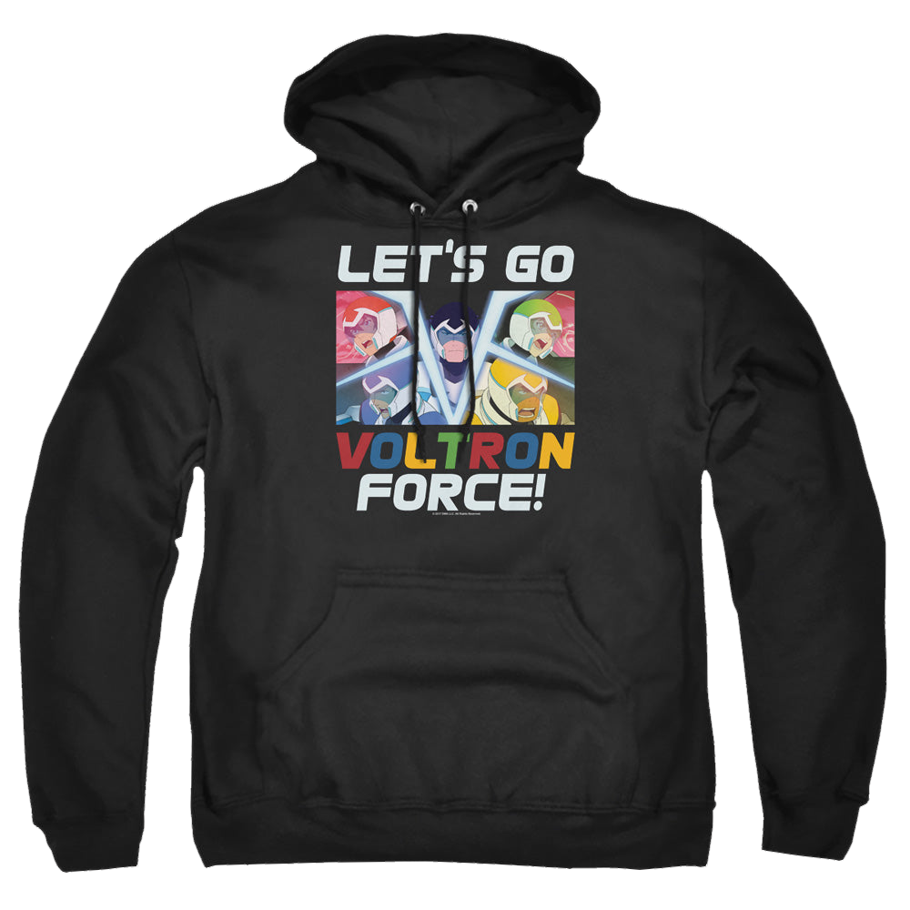 Voltron Legendary Defender Lets Go - Pullover Hoodie