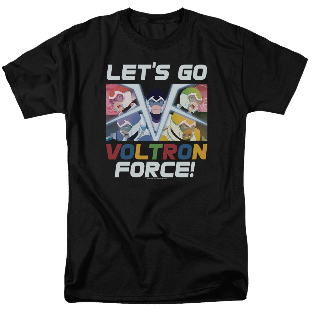 Voltron Legendary Defender Lets Go - Men's Regular Fit T-Shirt