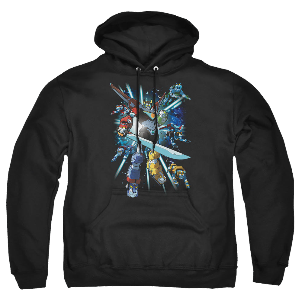 Voltron Legendary Defender Lions Share - Pullover Hoodie