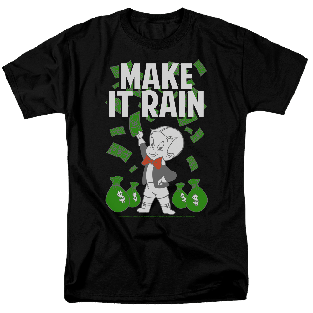 Richie Rich Make It Rain - Men's Regular Fit T-Shirt