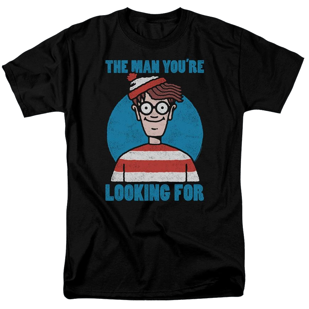 Where's Waldo Looking For Me Men's Regular Fit T-Shirt