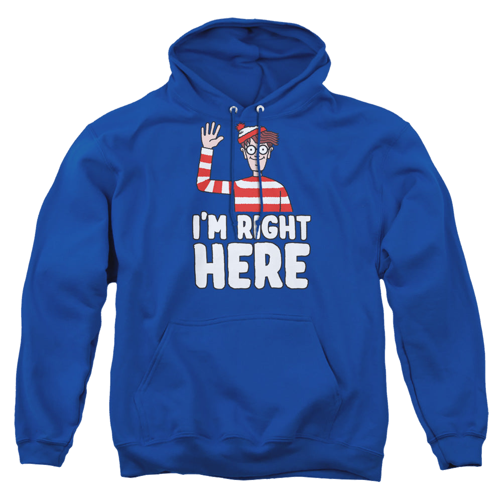 Where's Waldo Im Right Here - Pullover Hoodie