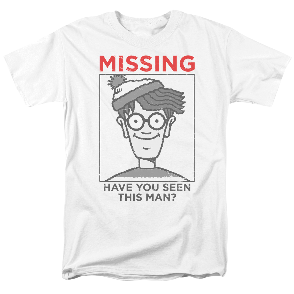 Where's Waldo Missing Men's Regular Fit T-Shirt