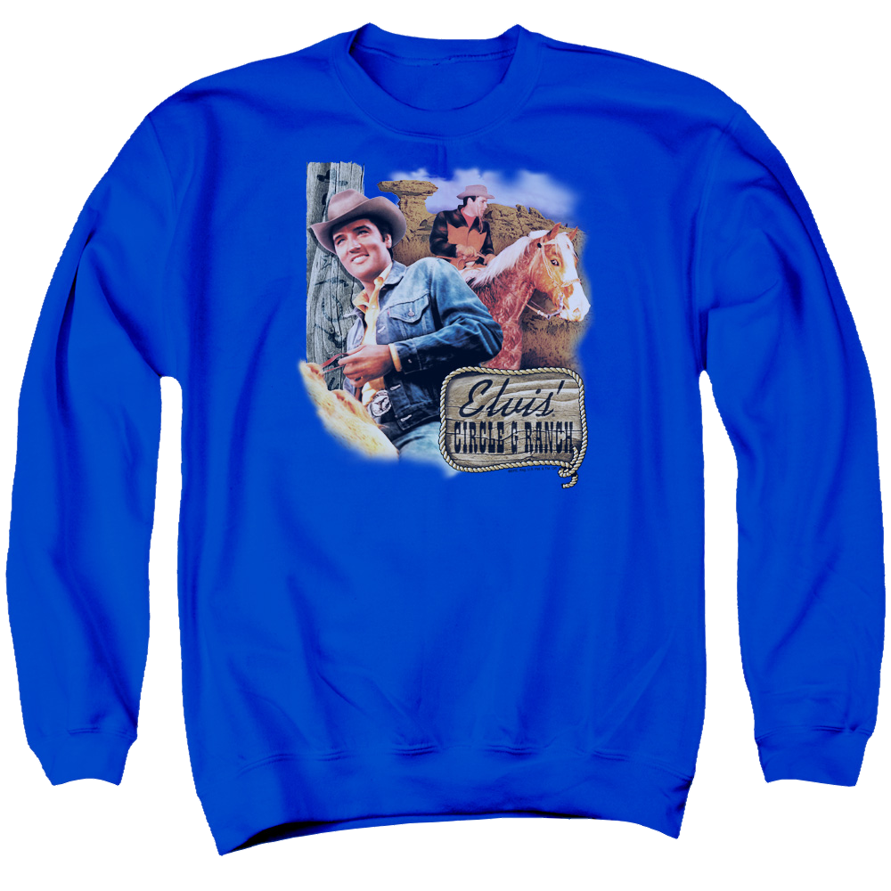 Elvis Presley Ranch - Men's Crewneck Sweatshirt
