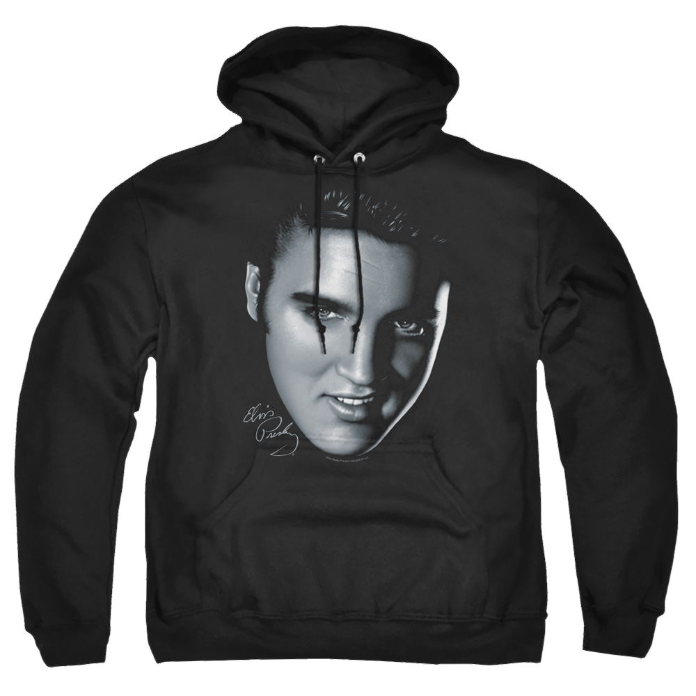 Elvis Presley Big Face - Pullover Hoodie