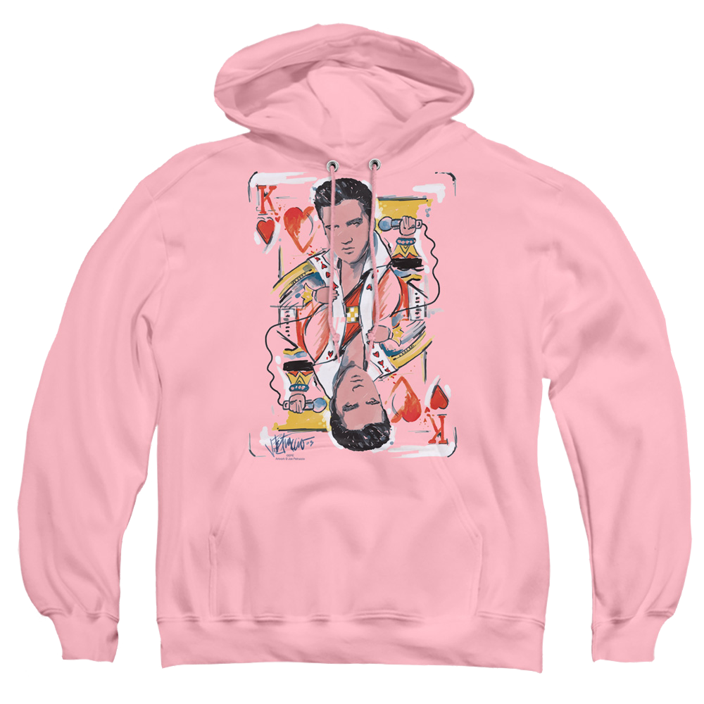 Elvis Presley King Of Hearts - Pullover Hoodie