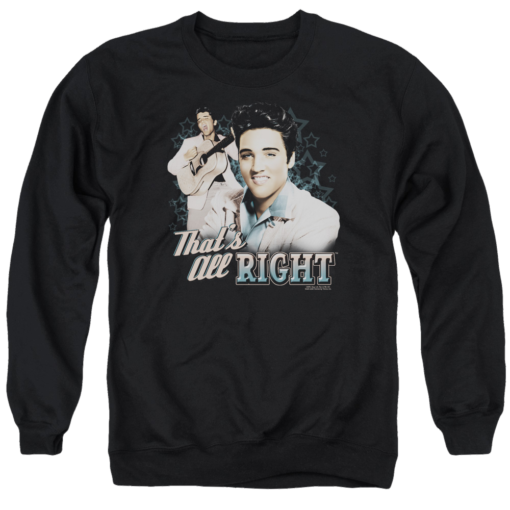 Elvis Presley Thats All Right - Men's Crewneck Sweatshirt