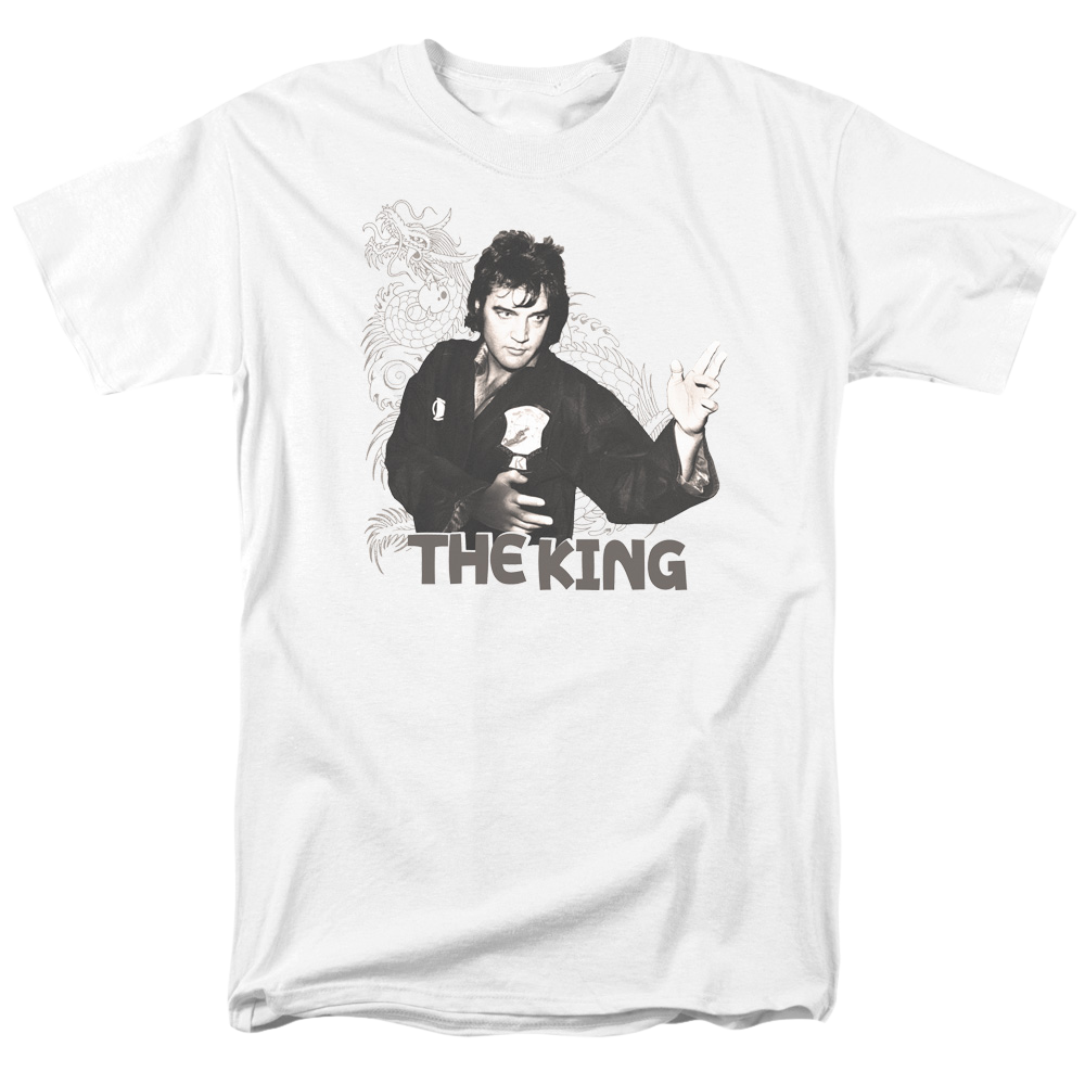 Elvis Presley Fighting King - Men's Regular Fit T-Shirt