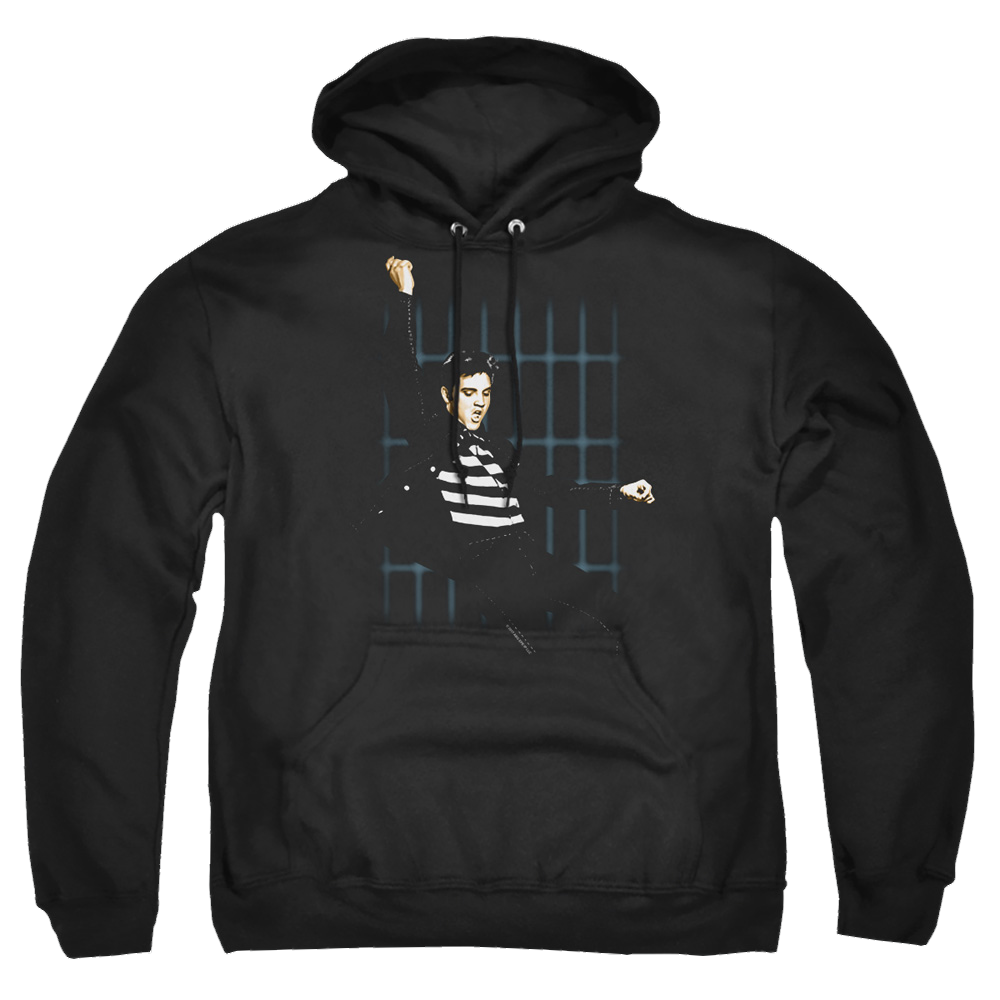 Elvis Presley Blue Bars - Pullover Hoodie