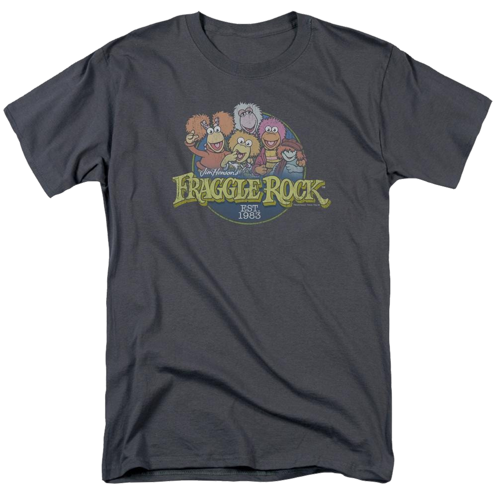 Fraggle Rock Circle Logo - Men's Regular Fit T-Shirt