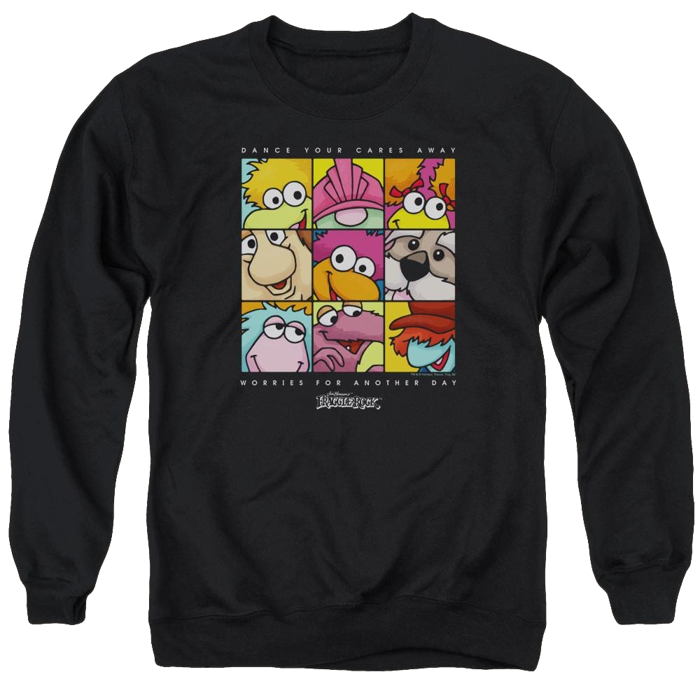 Fraggle Rock Squared - Men's Crewneck Sweatshirt