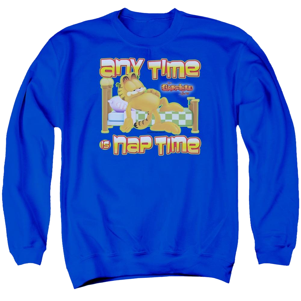 Garfield Nap Time - Men's Crewneck Sweatshirt