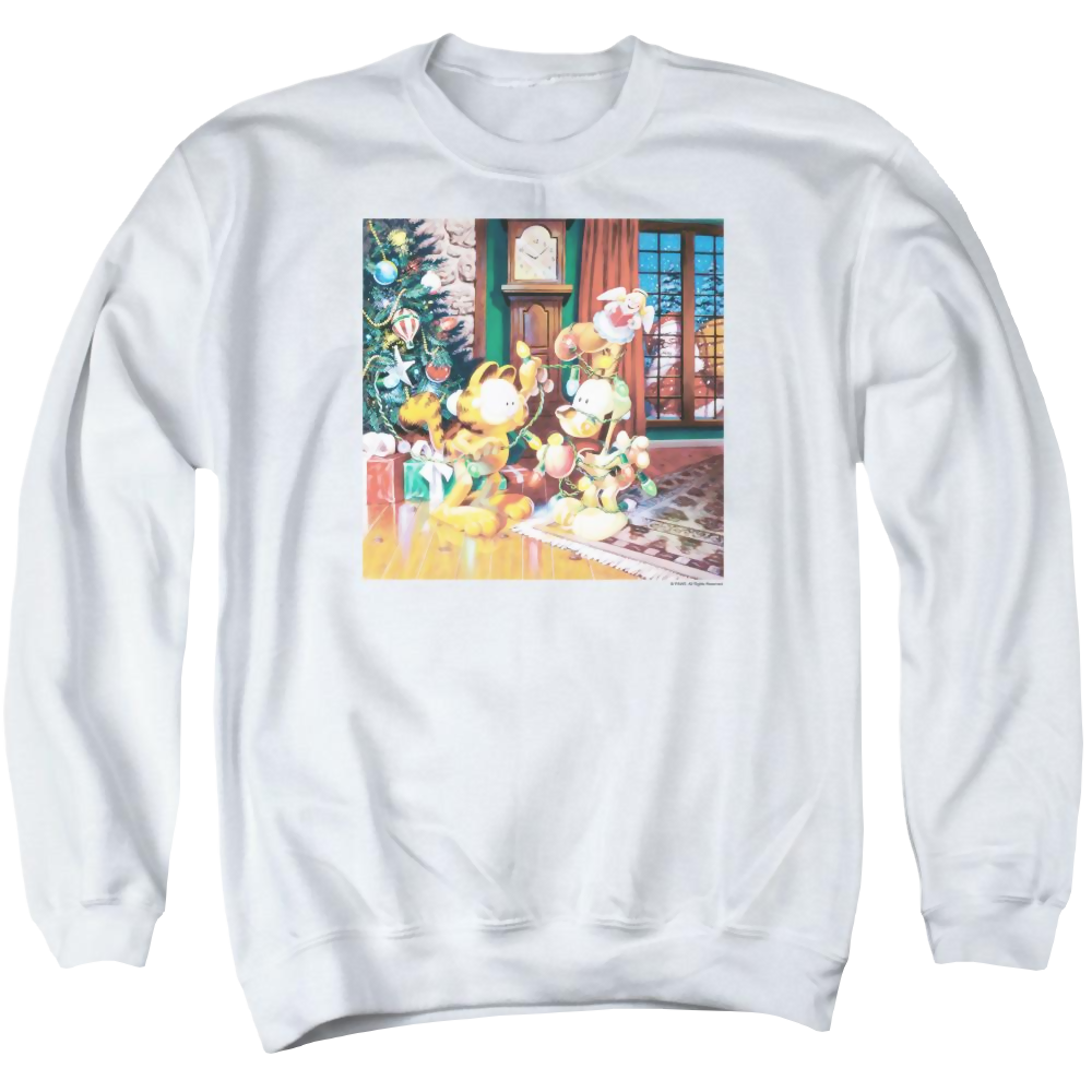 Garfield Odie Tree - Men's Crewneck Sweatshirt