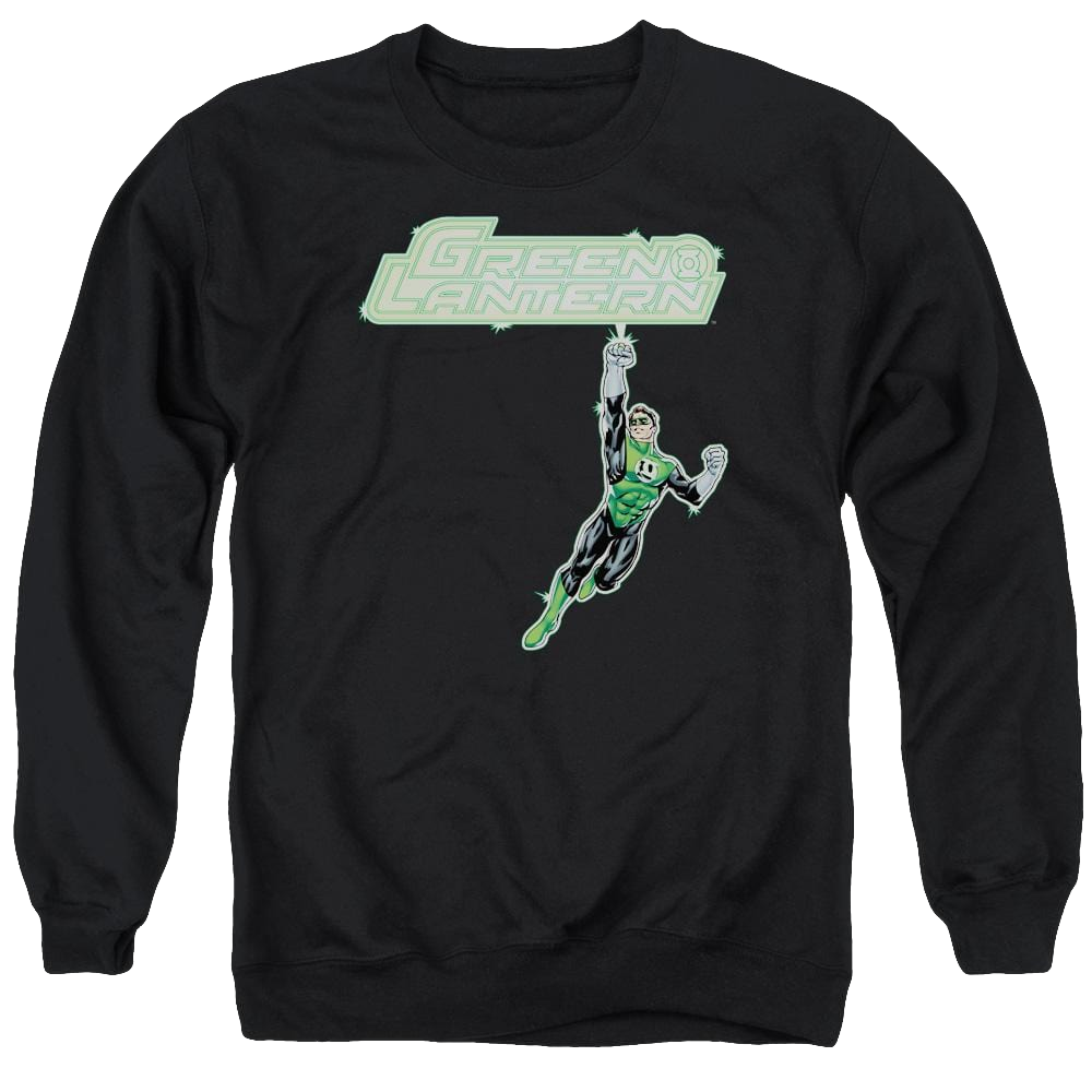 Green Lantern Energy Construct Logo - Men's Crewneck Sweatshirt