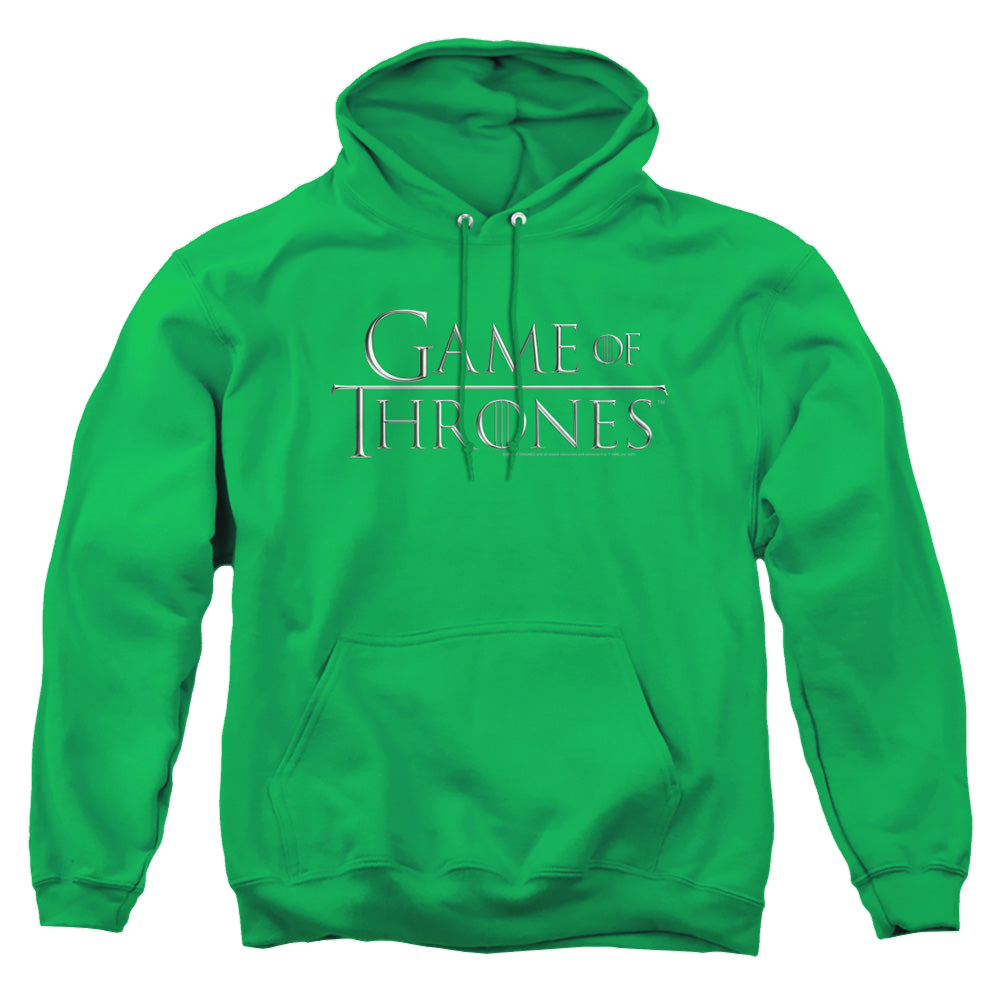 Game of Thrones Chrome Logo - Pullover Hoodie