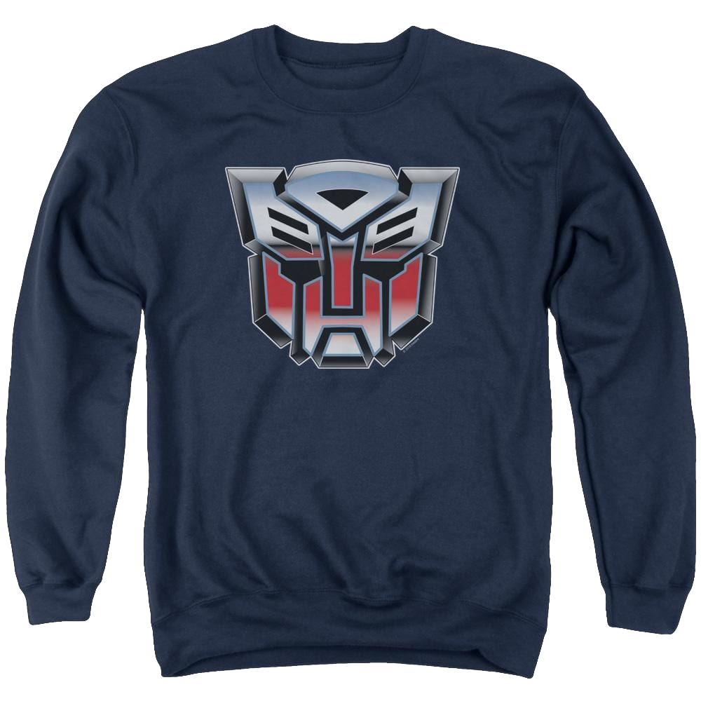 Transformers Autobot Airbrush Logo - Men's Crewneck Sweatshirt