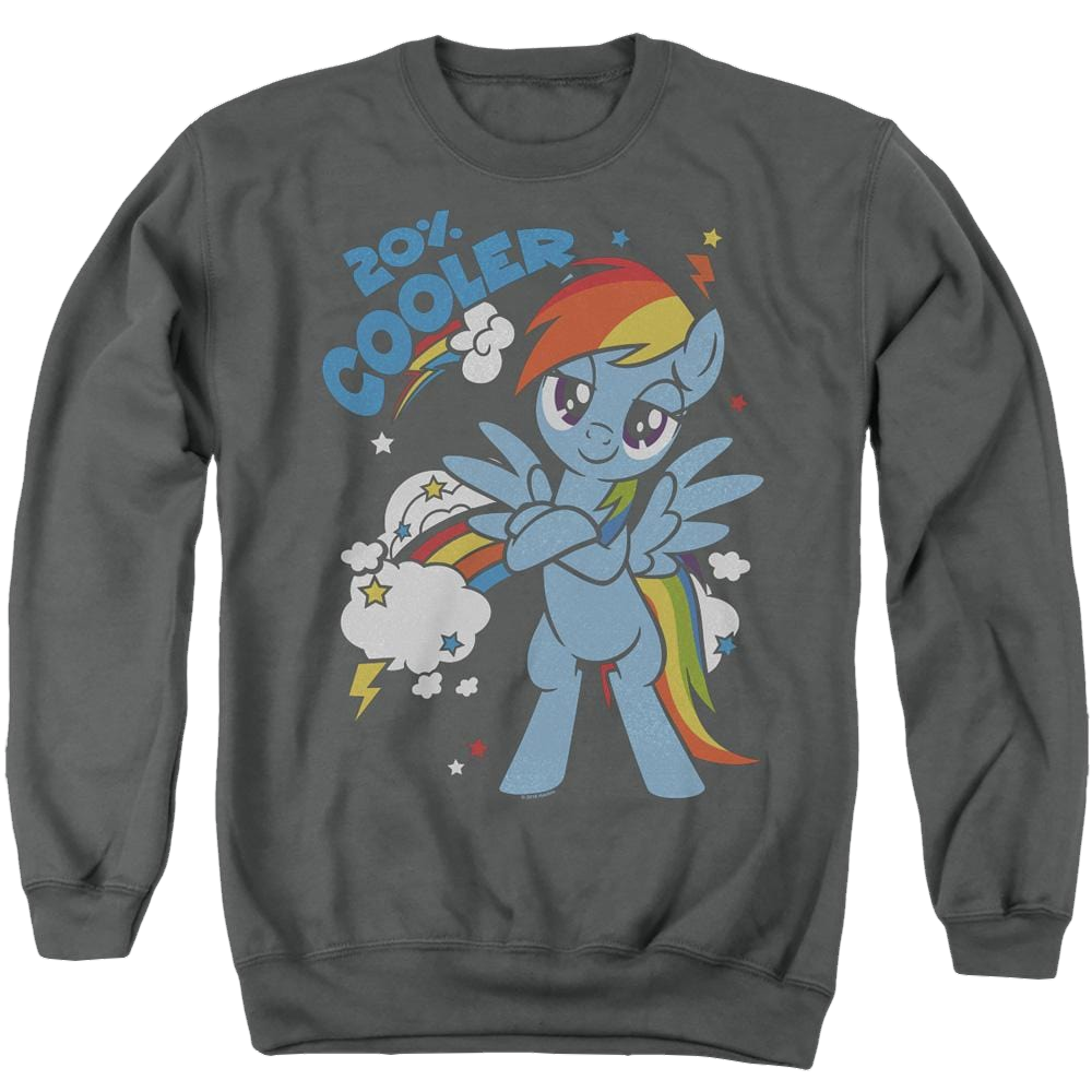 My Little Pony Friendship Is Magic 20 Percent Cooler - Men's Crewneck Sweatshirt